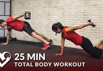 25 Min Total Body Workout with Weights – Dumbbell Training Strength Workout at Home for Women & Men