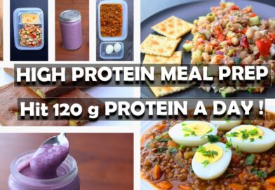 3-Day High Protein Meal Prep for Weight Loss: Hit 120g Protein Daily!